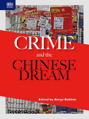 cover image of Crime and the Chinese Dream